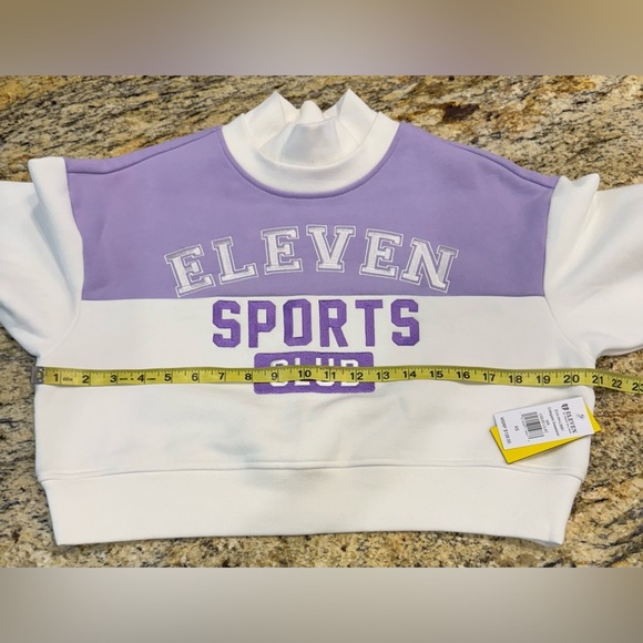 EleVen by Venus Williams Collegiate Sweatshirt Women's Size XS - Picture 7 of 8